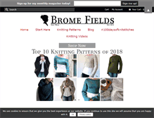 Tablet Screenshot of bromefields.com